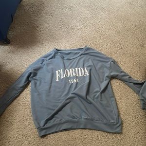 Light Blue florida sweatshirt